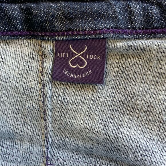 NYDJ Capri Jeans Dark Denim Color Size 10 - Picture 6 of 10